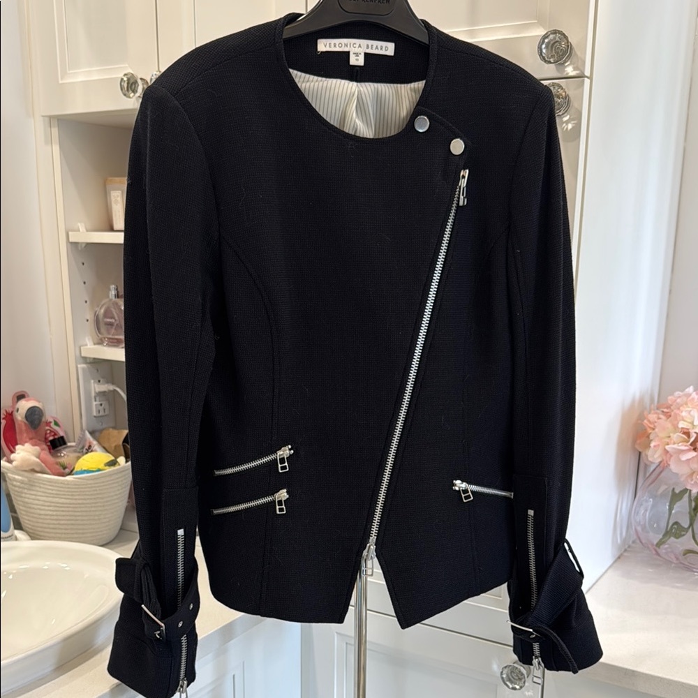 Veronica Beard Black Blazer with Tailored Fit